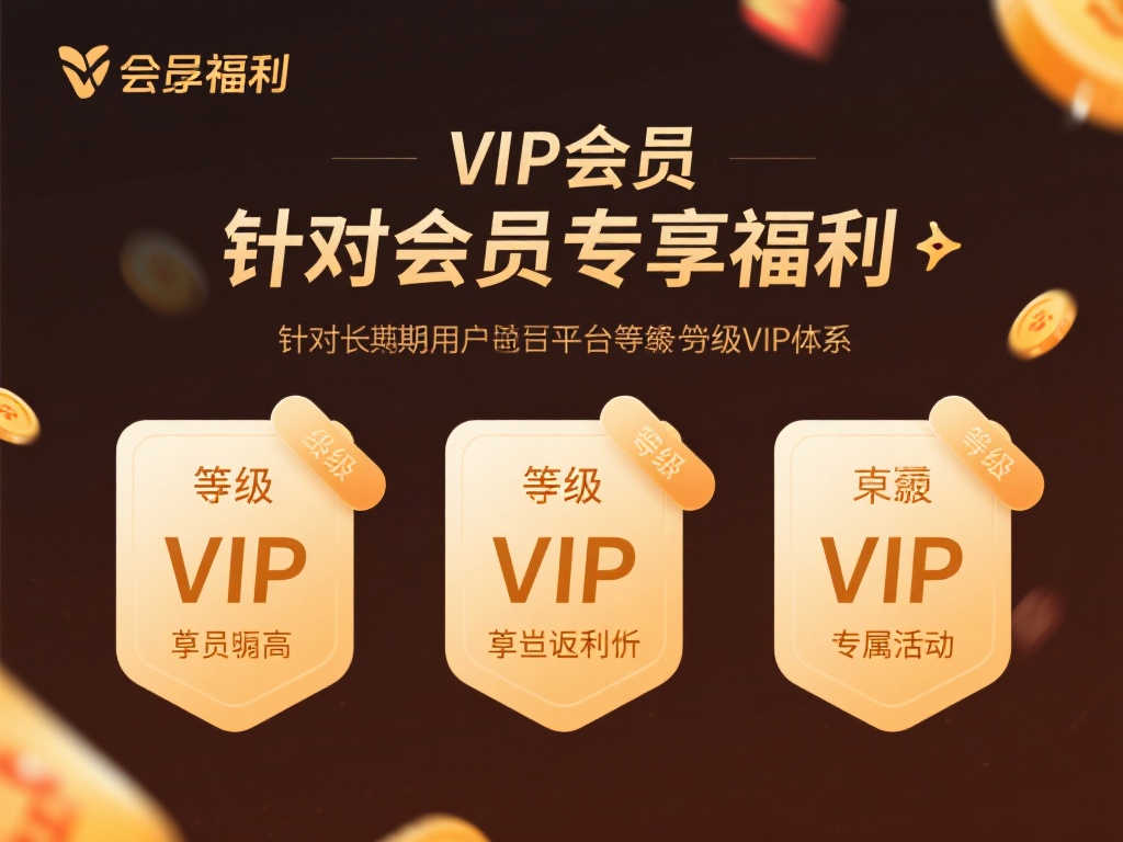 VIP会员专属福利：针对长期用户，平台设有分级VI
